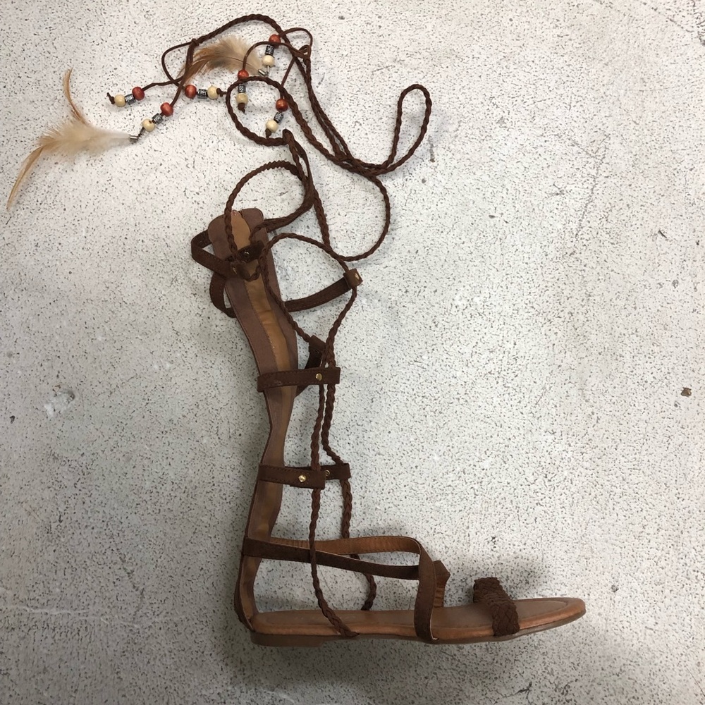 Lace Up Gladiator Sandals